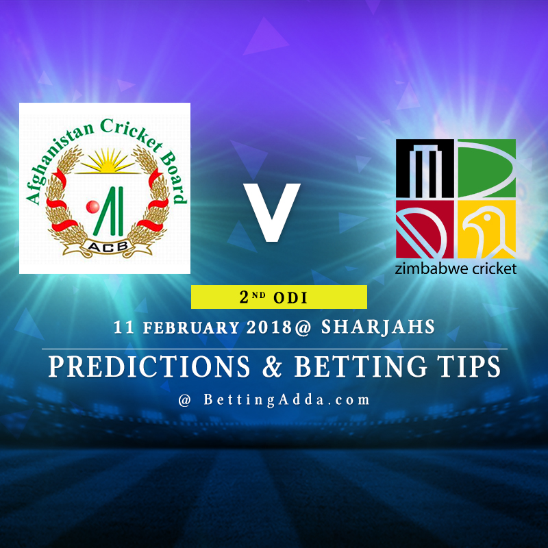 Afghanistan vs Zimbabwe 2nd ODI Prediction, Betting Tips & Preview