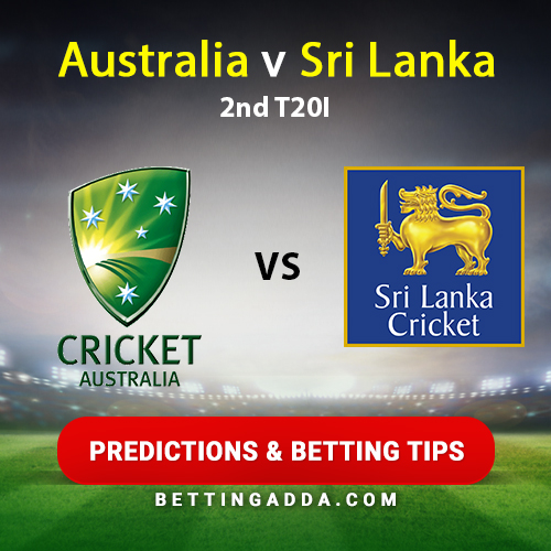 Australia vs Sri Lanka 2nd T20I Prediction, Betting Tips & Preview