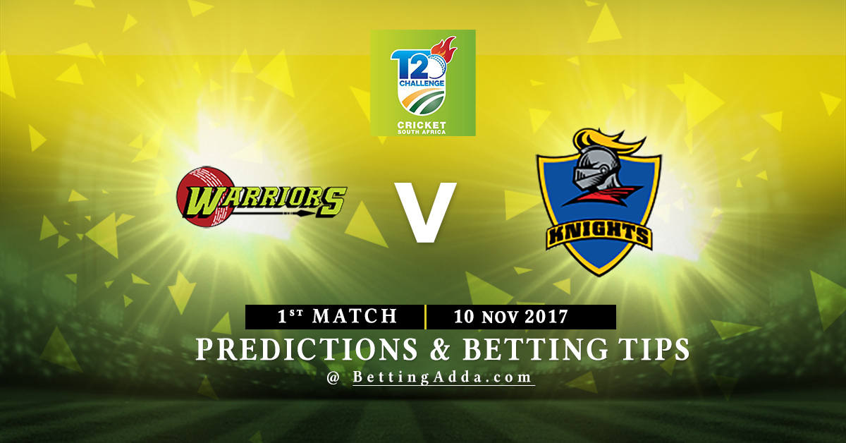 Warriors vs Knights 1st Match Prediction, Betting Tips & Preview