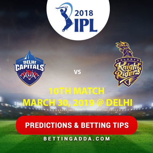 Delhi Capitals vs Kolkata Knight Riders 10th Match Prediction, Betting Tips & Preview