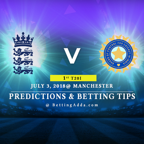 England vs India 1st T20I Prediction, Betting Tips & Preview
