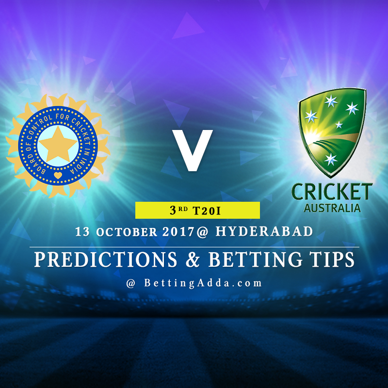India vs Australia 3rd T20I Prediction, Betting Tips & Preview