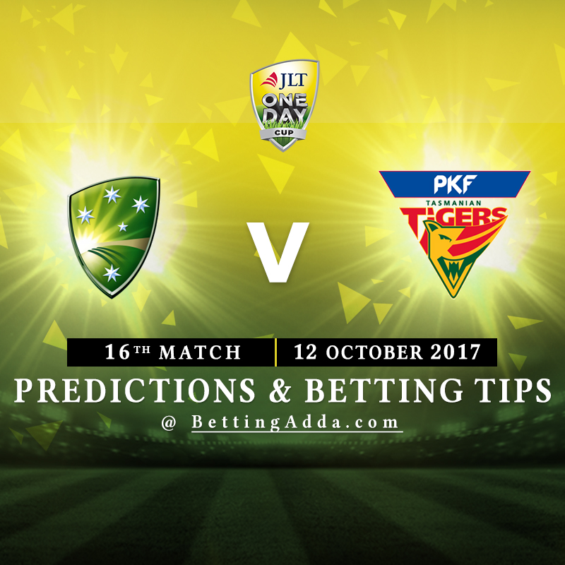 Cricket Australia XI vs Tasmania 16th Match Prediction, Betting Tips & Preview