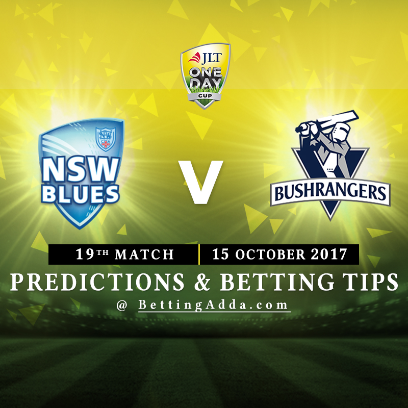 New South Wales vs Victoria 19th Match Prediction, Betting Tips & Preview