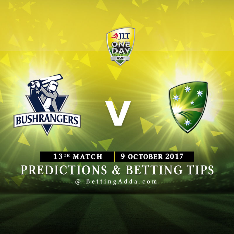 Victoria vs Cricket Australia XI 13th Match Prediction, Betting Tips & Preview