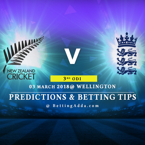 New Zealand vs England 3rd ODI Prediction, Betting Tips & Preview