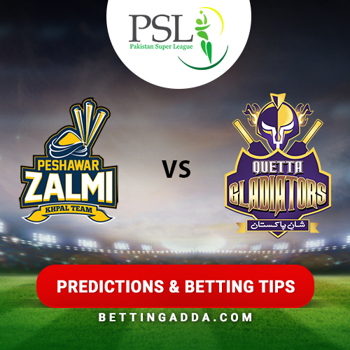 Peshawar Zalmi vs Quetta Gladiators 19th Match Prediction, Betting Tips & Preview