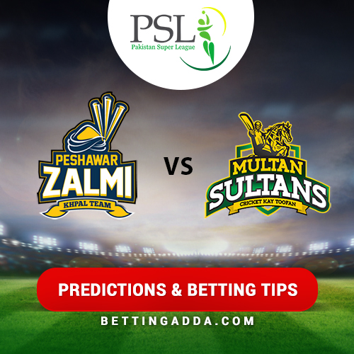 Peshawar Zalmi vs Multan Sultans 16th Match Prediction, Betting Tips & Preview