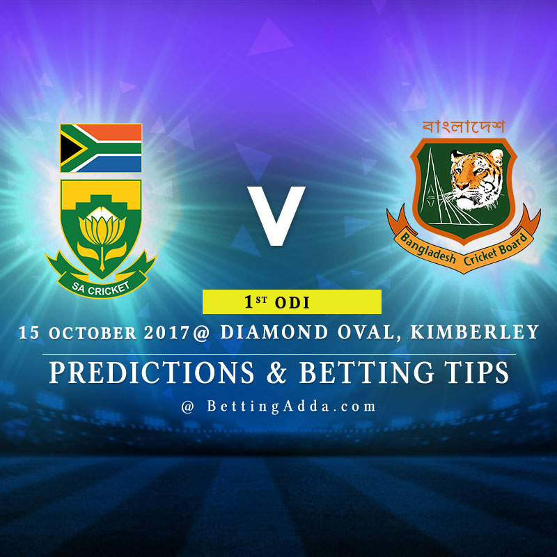 South Africa vs Bangladesh 1st ODI Prediction, Betting Tips & Preview