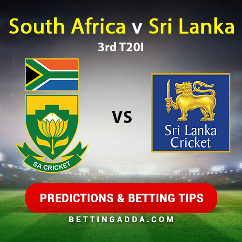 South Africa vs Sri Lanka 3rd T20I Prediction, Betting Tips & Preview