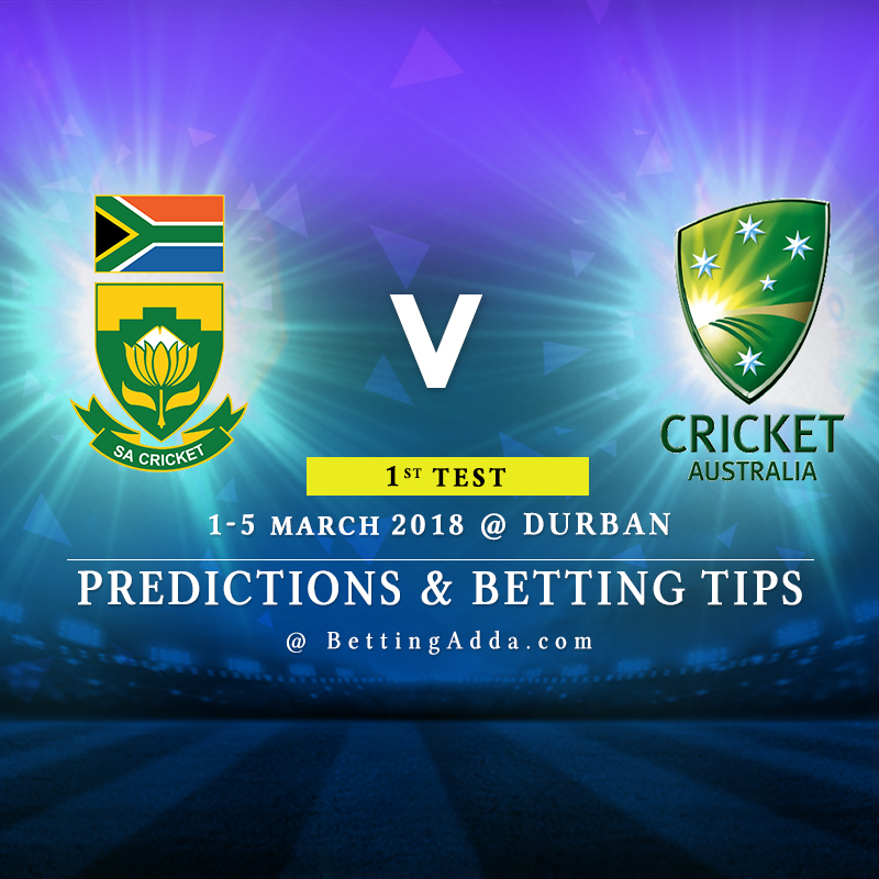 South Africa vs Australia 1st Test Match Prediction, Betting Tips & Preview