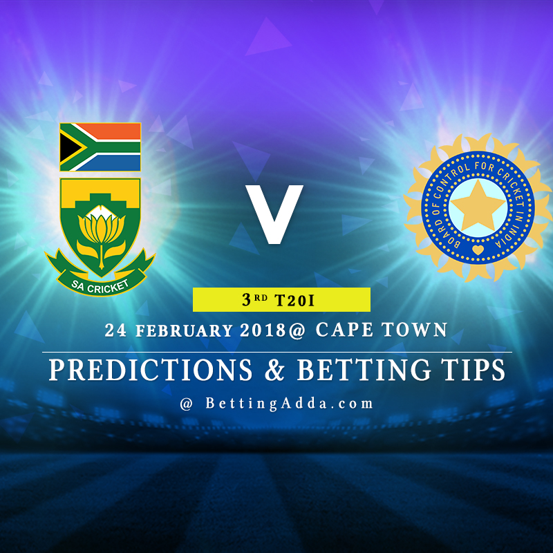 South Africa vs India 3rd T20I Match Prediction, Betting Tips & Preview
