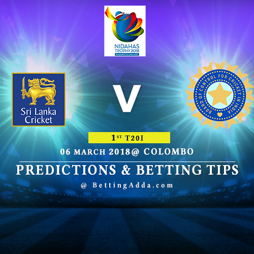 Sri Lanka vs India 1st Match Prediction, Betting Tips & Preview