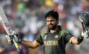 Ahmed Shehzad - Second player to blast a ton in the event