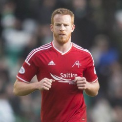 Adam Rooney netted Dons winner against Hearts from the spot