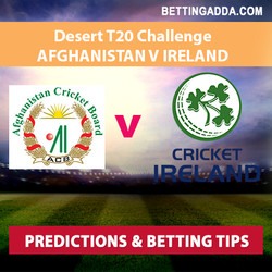 Afghanistan v Ireland Desert T20 Challenge Prediction and Betting Tips