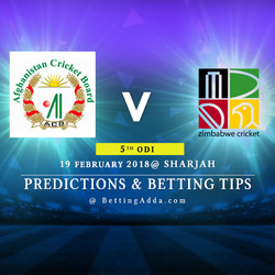 Afghanistan vs Zimbabwe 5th ODI Prediction Betting Tips Preview