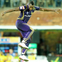 Andre Russell Impressive bowling in the first game
