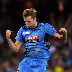 Ben Laughlin Impressive bowler of Adelaide Strikers