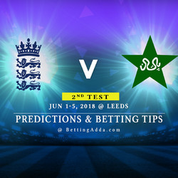 England vs Pakistan 2nd Test Prediction Betting Tips Preview