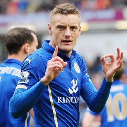 Jamie Vardy of Leicester City