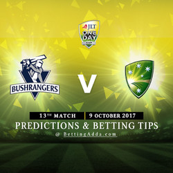 JLT Cup 2017 Victoria v Cricket Australia XI 13th Match Prediction and Betting Tips