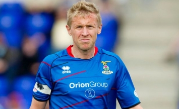 Inverness will be without captain Richie Foran