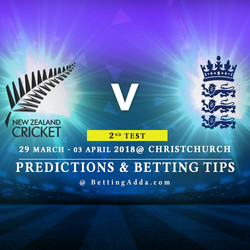 New Zealand vs England 2nd Test Match Prediction Betting Tips Preview