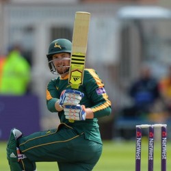 Riki Wessels 2nd Fifty for Nottinghamshire Outlaws