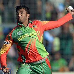 Shakib Al Hasan Star all rounder of Bangladesh