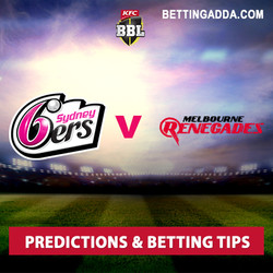 Sydney Sixers v Melbourne Renegades BBL 06 Predictions and Betting Tips