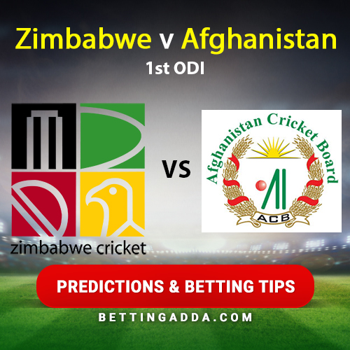 Zimbabwe vs Afghanistan 1st ODI Prediction, Betting Tips & Preview