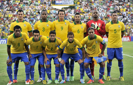 Brazil Football Team World Cup 2014