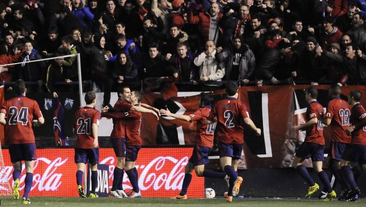 Will Osasuna's players and supporters have reasons to celebrate after next Sunday's match?