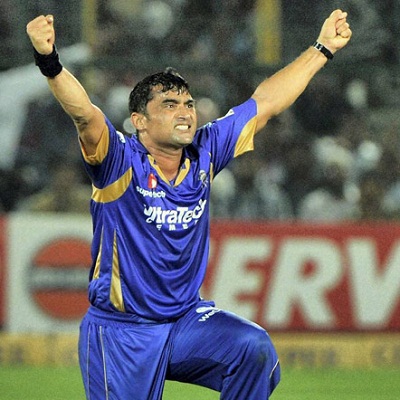 Pravin Tambe - Hat-trick against vs. KKR