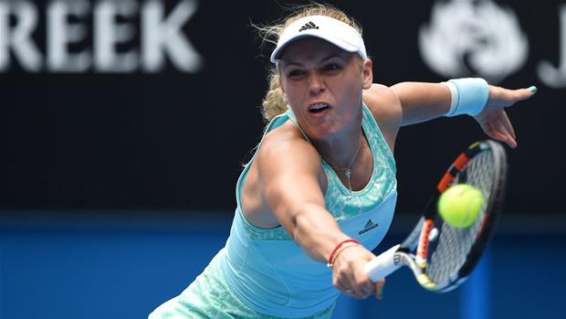 Caroline Wozniacki Australian Open 2015 Day 4