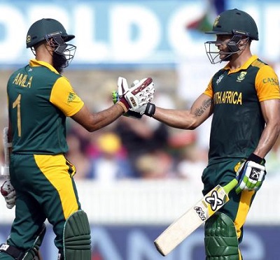 Hashim Amla and Faf du Plessis - Centuries vs. Ireland