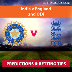 India v England 2nd ODI Predictions and Betting Tips