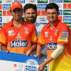 Jubilant Peshawar Region players