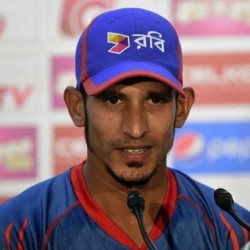 Nasir Hossain 3 wickets for 12