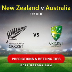 New Zealand v Australia 1st ODI Prediction Betting Tips