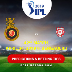 Royal Challengers Bangalore vs Kings XI Punjab 42nd Match Prediction Betting Tips Preview