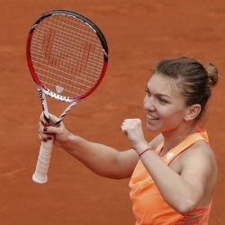 Simona Halep at Roland Garros 2014
