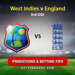 West Indies v England 3rd ODI Predictions and Betting Tips